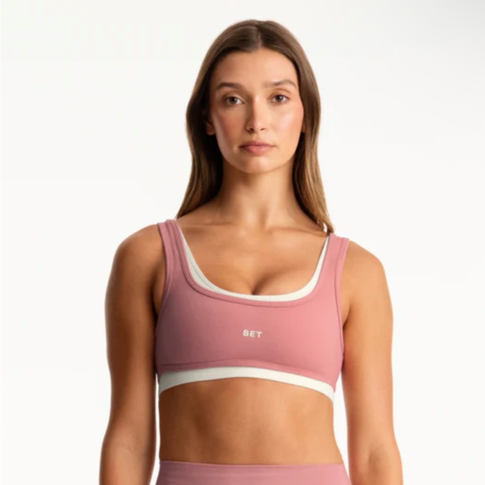 iso set active x parke layer bra in baked